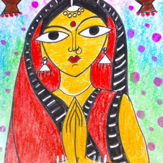 Folk Art Kalighat Painting Class – Unleash Your Creativity